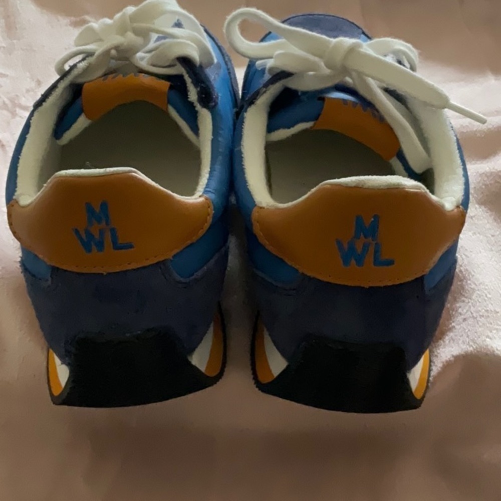 Madewell League Sneakers in Navy Suede - Picture 8 of 11
